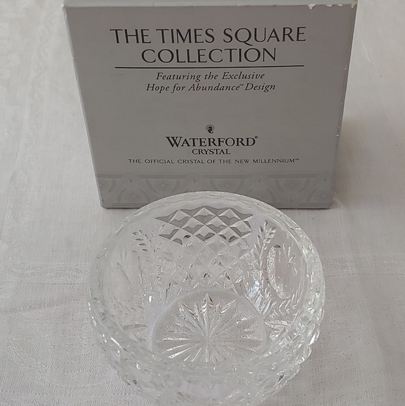 Waterford Crystal Hope for Abundance Votive Dish - Picture 7 of 7